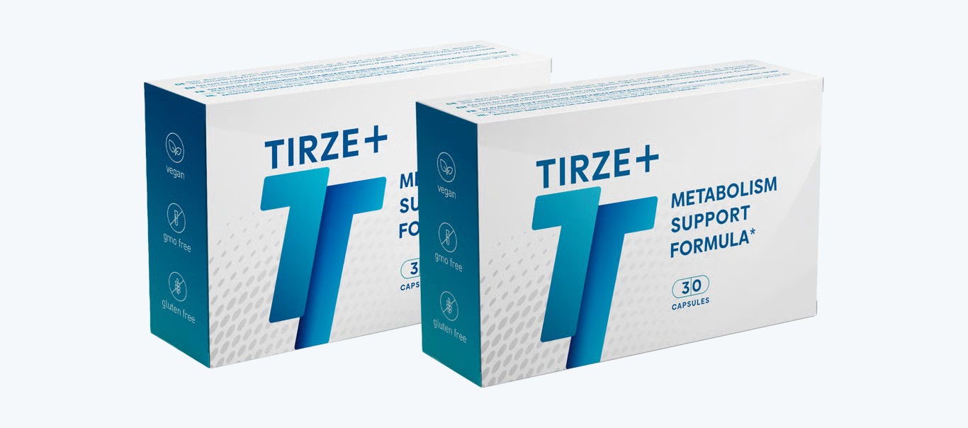 Tirze+ Metabolism Support Formula — 2 Packungen